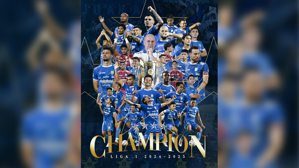 Persib Bandung Juara Liga 1