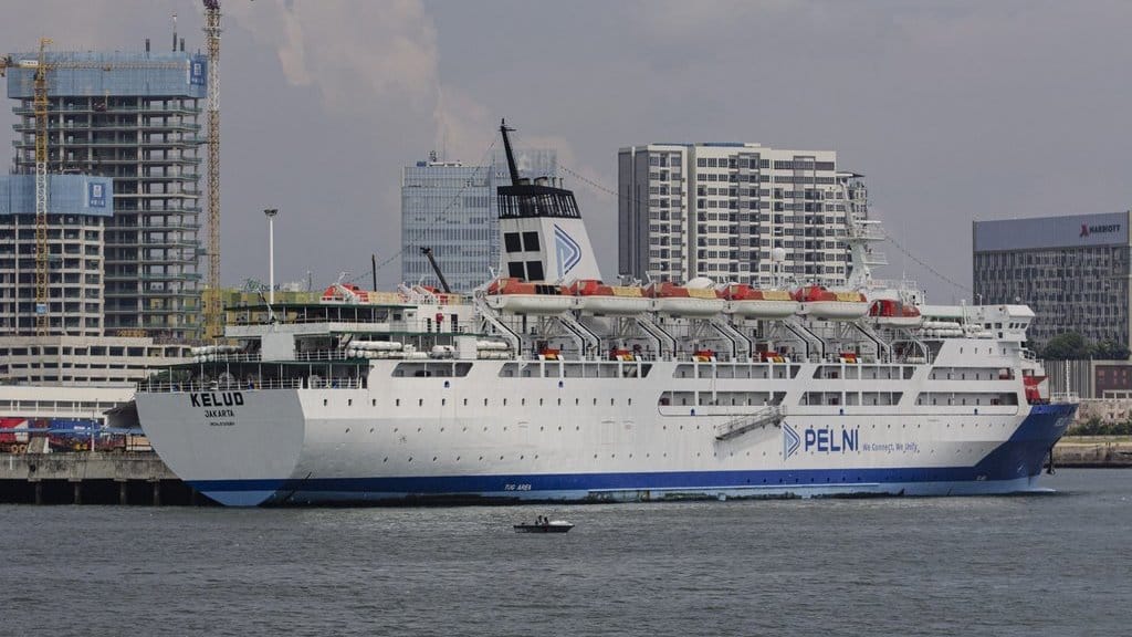 Jumlah kunjungan kapal di pelabuhan Batam 