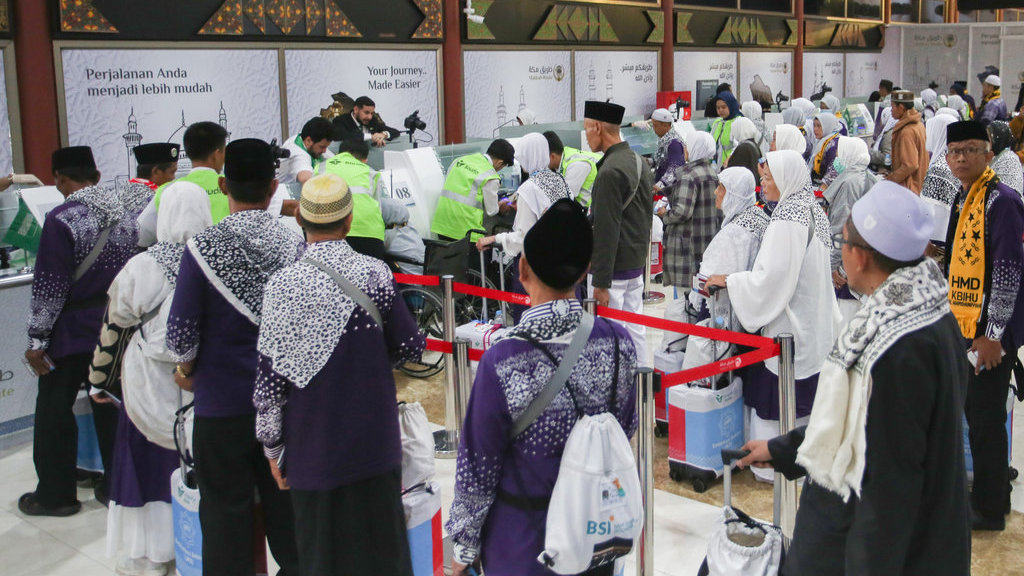 Pemberangkatan haji Indonesia melalui Makkah Route