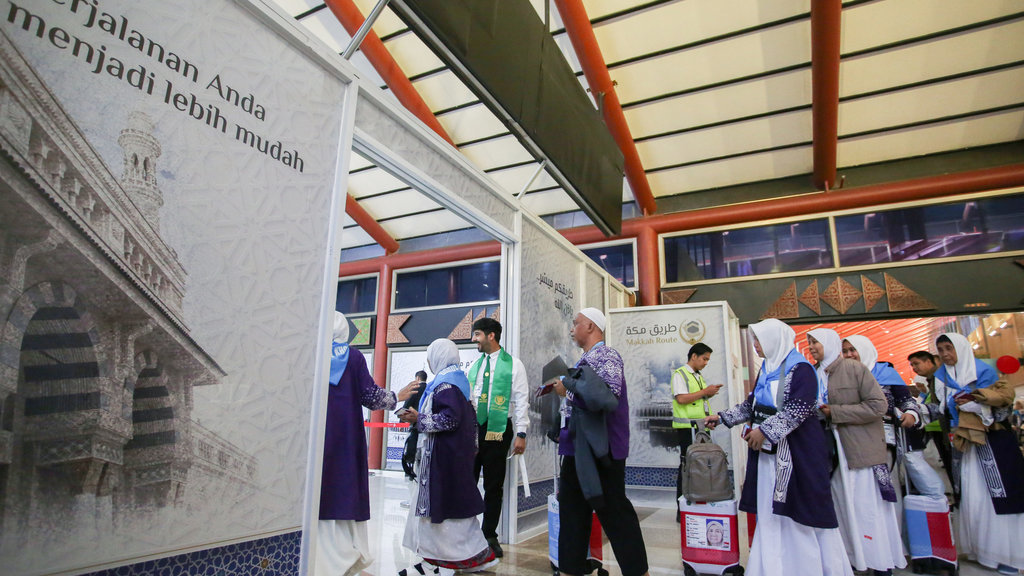 Pemberangkatan haji Indonesia melalui Makkah Route