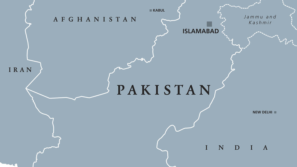 Peta India Dan Pakistan