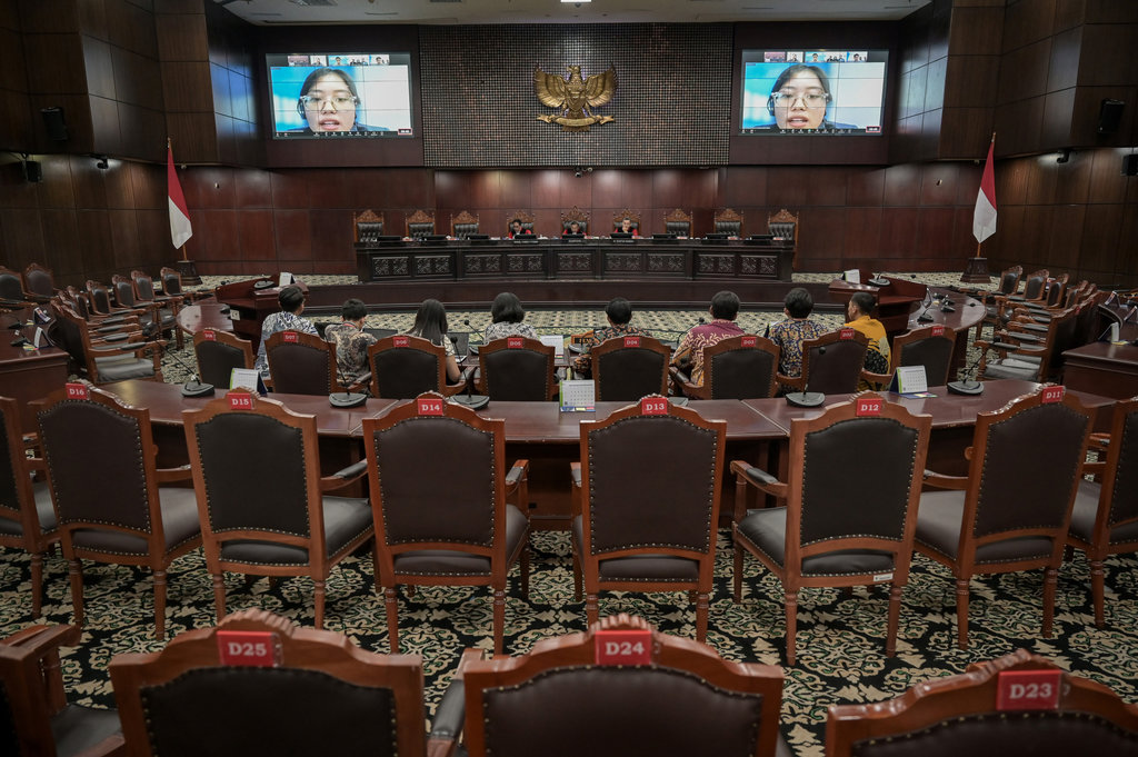 Sidang perdana gugatan UU TNI