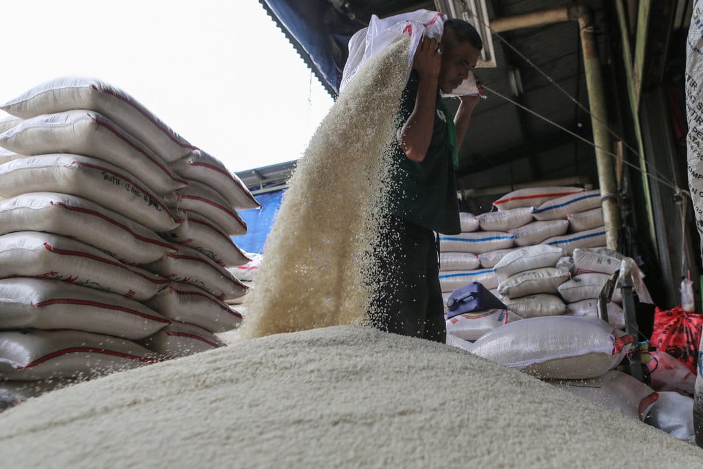 Stok cadangan beras pemerintah