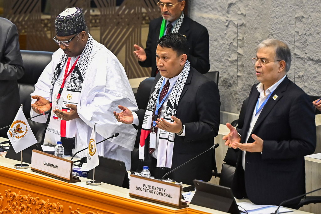 Sidang pembahasan dukungan kemerdekaan Palestina