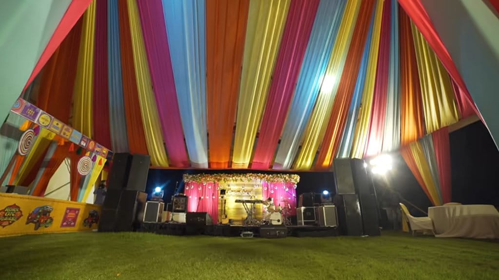 Ilustrasi Dekorasi Perpisahan Sekolah Fetival Mini. FOTO/iStockphoto Dekorasi Perpisahan Sekolah Fetival Mini