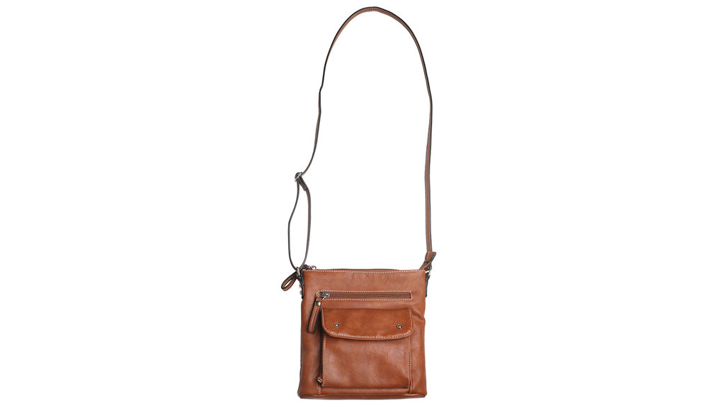 Tas Selempang Kulit Coklat. FOTO/iStockphoto Tas Selempang Kulit Coklat