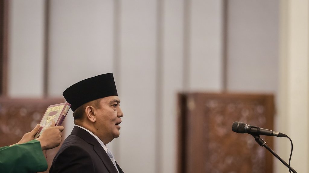 Pelantikan Sekretaris Jenderal DPD