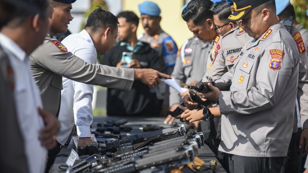 Polresta Samarinda lakukan pemeriksaan senjata api