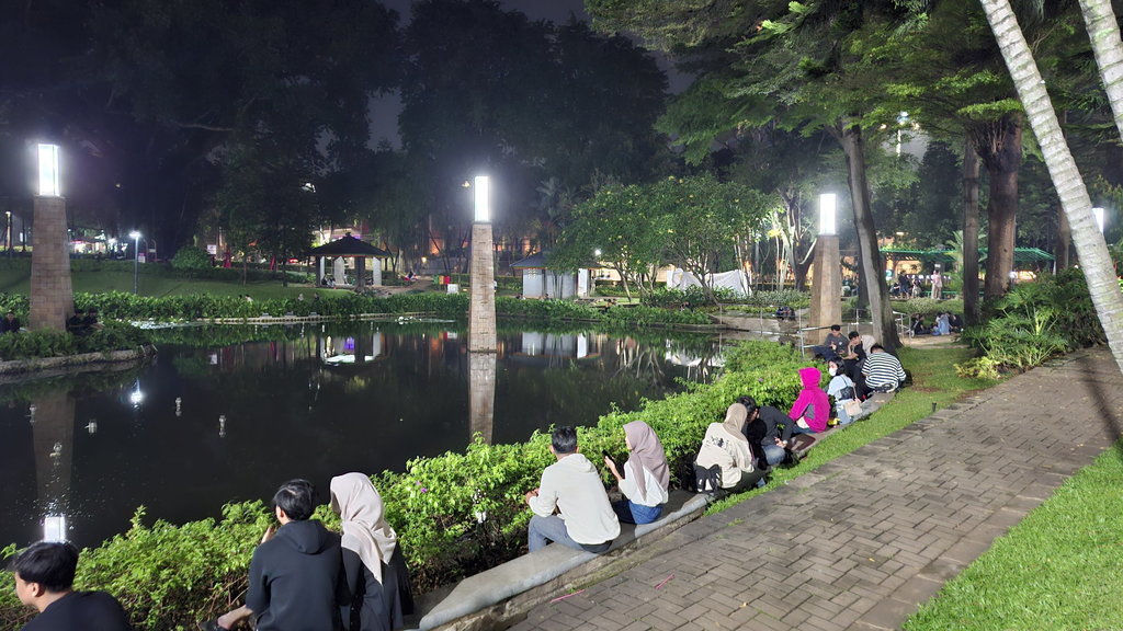 Taman 24 Jam Jakarta. tirto.id/Naufal Majid Taman 24 Jam Jakarta