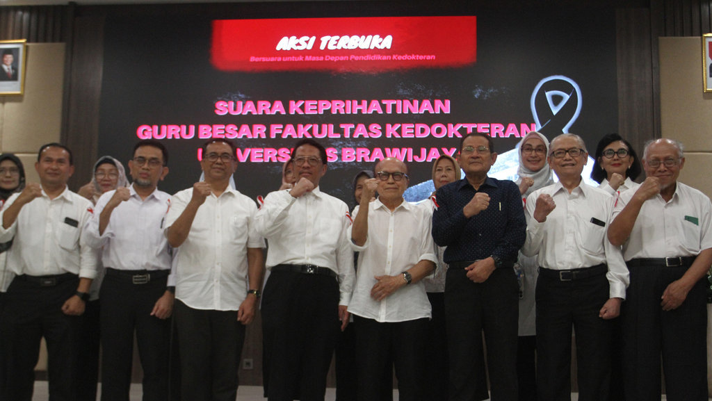 Aksi terbuka Fakultas Kedokteran Universitas Brawijaya