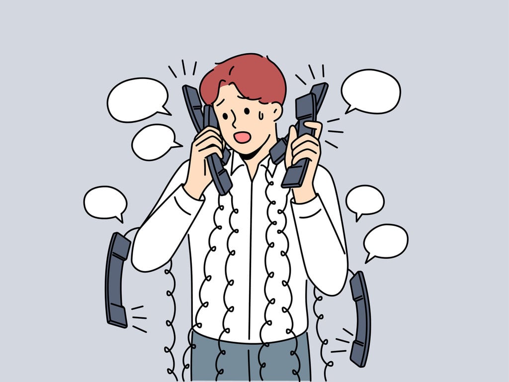 Ilustrasi telephobia