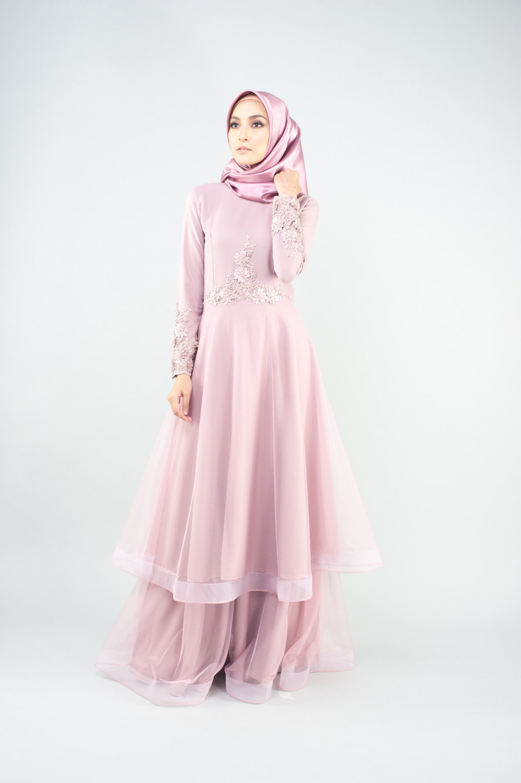 Baju Abaya Organza