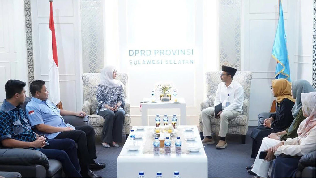 Kunjungan Audiensi DPRD Sulsel dengan Bulog