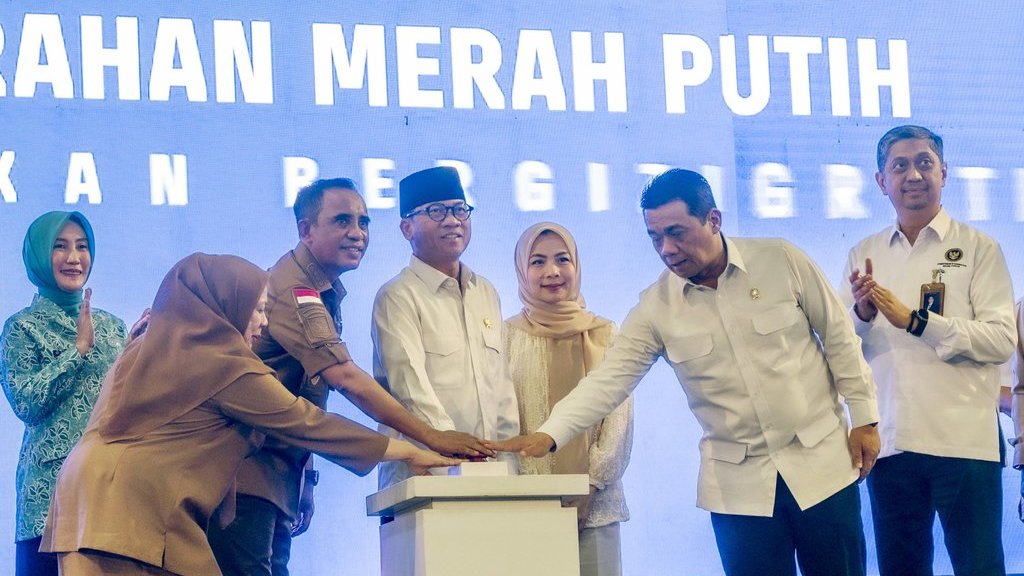 Peluncuran Koperasi Merah Putih di Palu