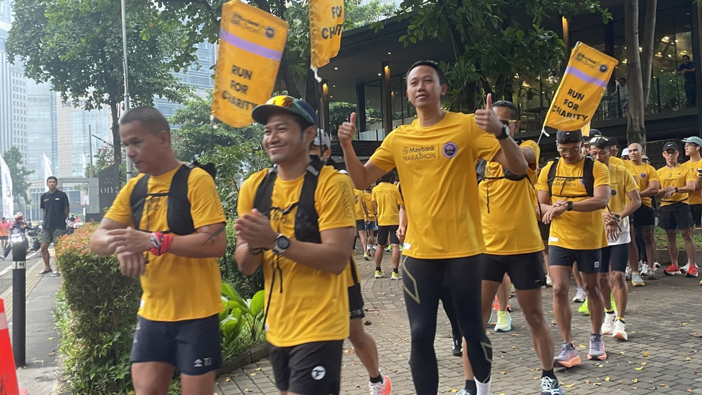 Kick off road Maybank Marathon 2025