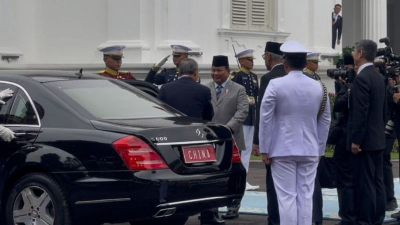 Prabowo menerima kunjungan PM China