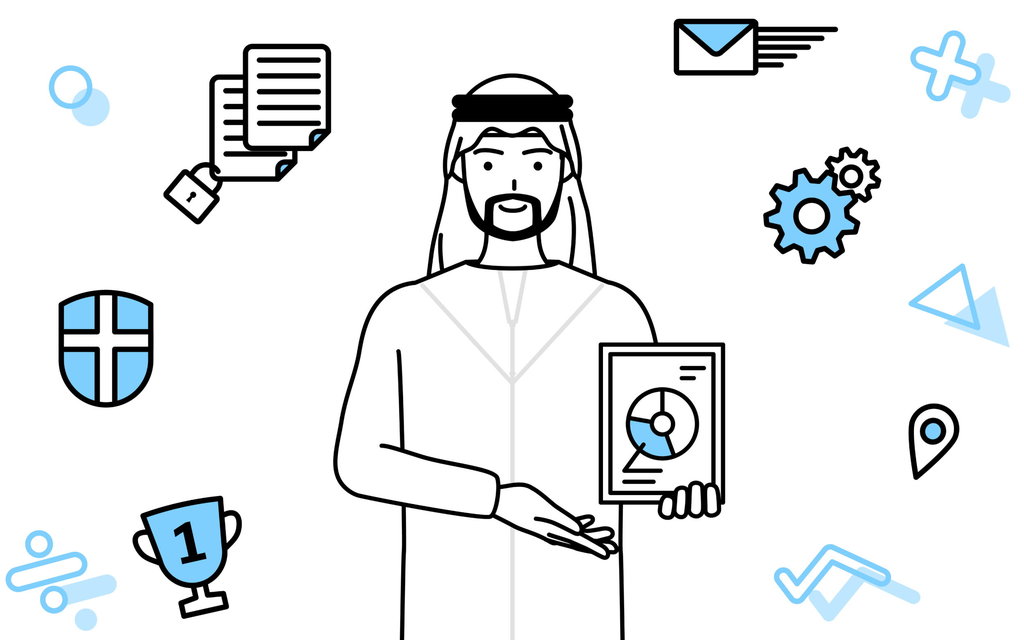 Iilustrasi AI Arab Saudi