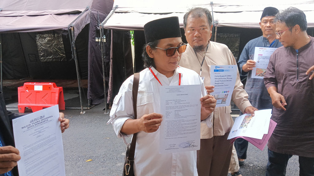 Warung Ayam Goreng Widuran dilaporkan warga