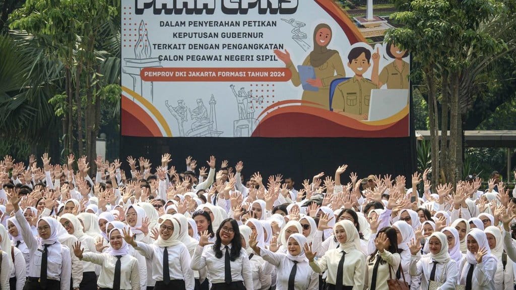 Penyerahan SK CPNS di Jakarta 