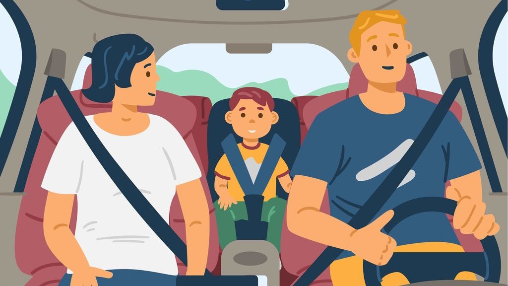 Ilustrasi Sabuk Pengaman pada mobil. foto/istockphoto Ilustrasi Sabuk Pengaman Mobil