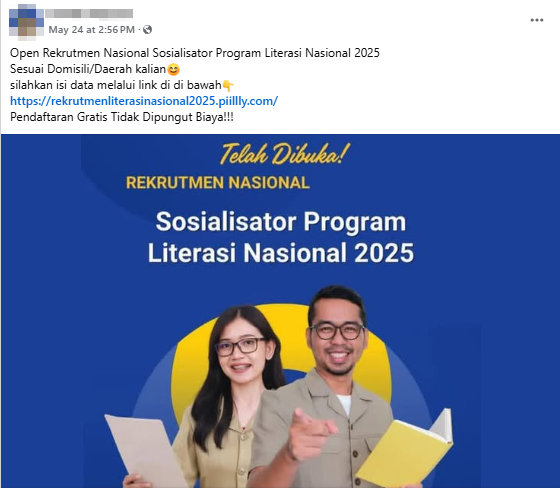 Periksa Fakta Program Literasi Nasional. foto/hotline periksa fakta tirto foto/hotline periksa fakta tirto