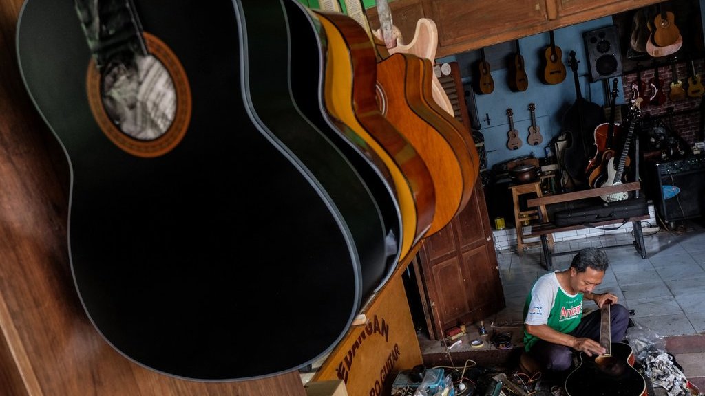 Indonesia pemasok alat musik dunia