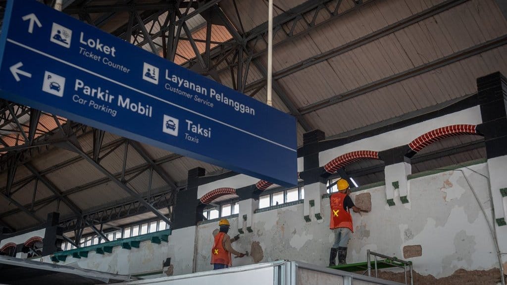 Revitalisasi bangunan cagar budaya di Stasiun Semarang Tawang 