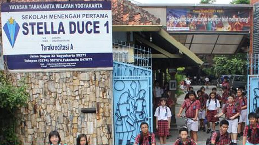 SMP Stella Duce 1 Yogyakarta. (Facebook/SMP Stella Duce 1 Dagen Jogjakarta) SMP Stella Duce 1 Yogyakarta
