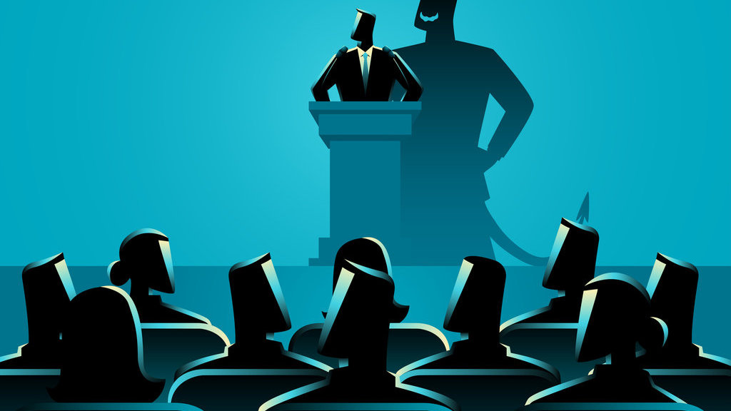 Ilustrasi pemimpin otoriter. FOTO/iStockphoto Ilustrasi pemimpin otoriter