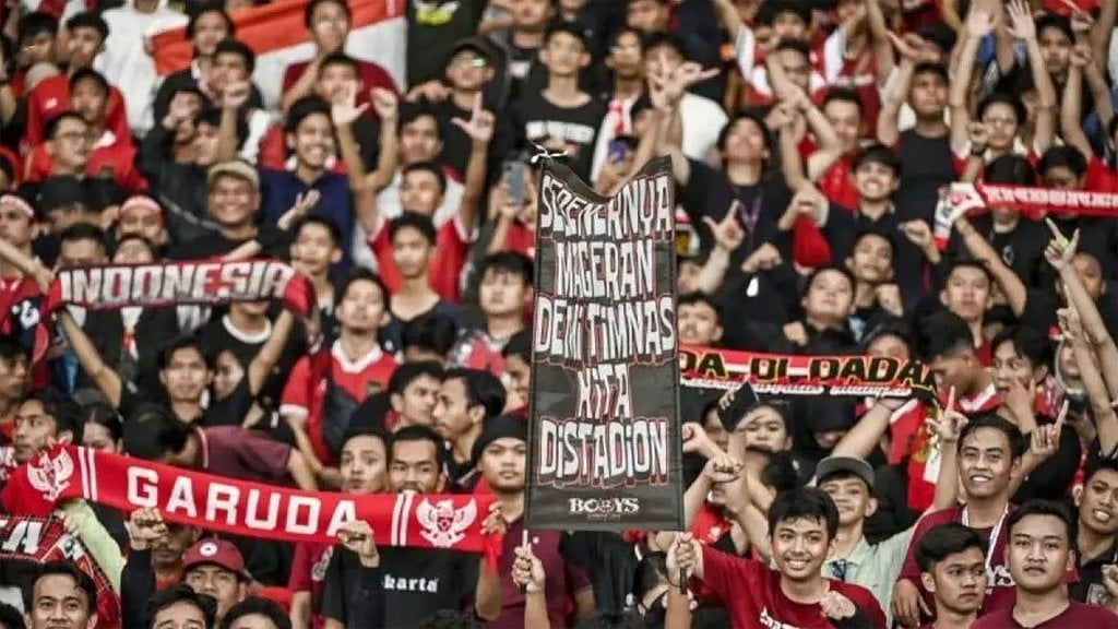 Suporter Timnas Indonesia