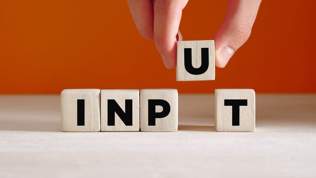 Ilustrasi Input. foto/istockphoto Ilustrasi Input