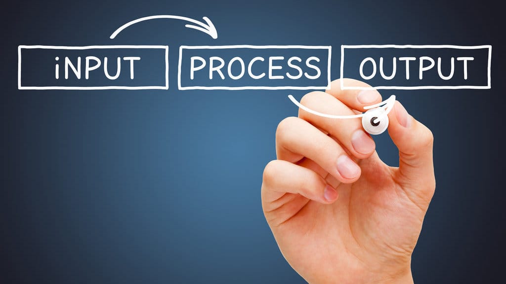 Ilustrasi Input dan Output: foto/istockphoto Ilustrasi Input dan Output