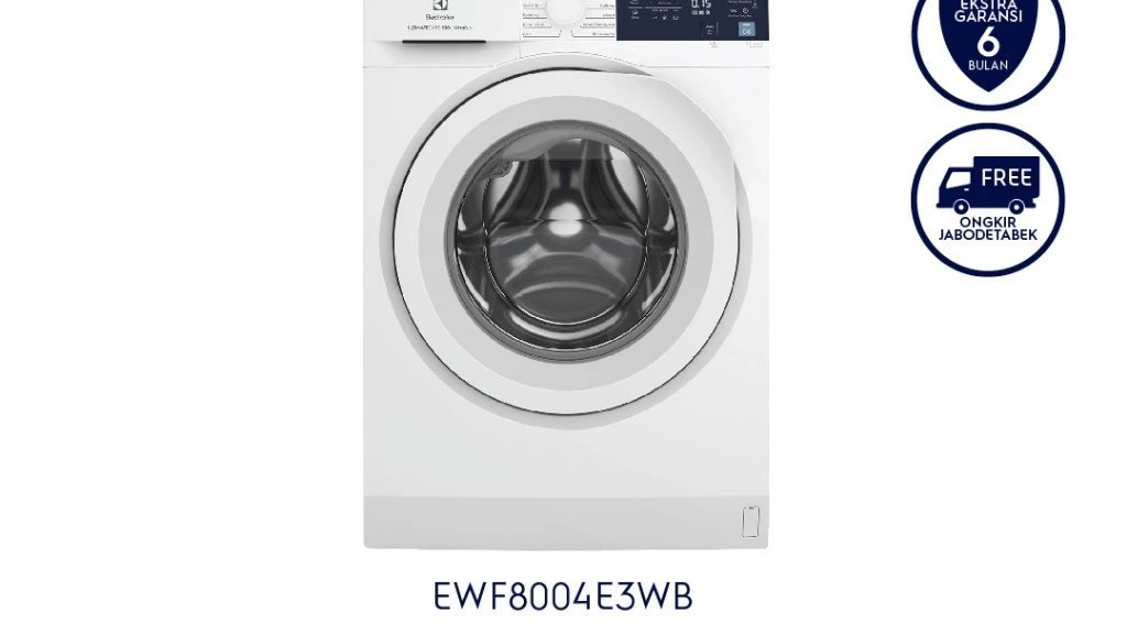 Mesin Cuci ELECTROLUX EWF8004E3WB Mesin Cuci ELECTROLUX EWF8004E3WB