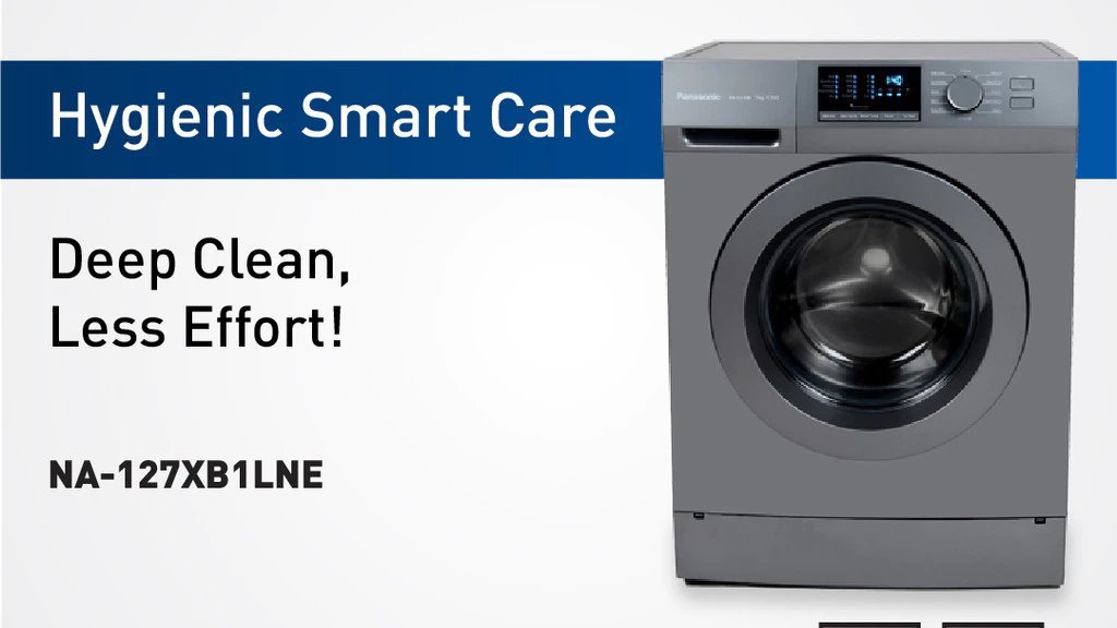 Panasonic NA-127XB1LNE Mesin Cuci Front Loading Panasonic NA-127XB1LNE Mesin Cuci Front Loading