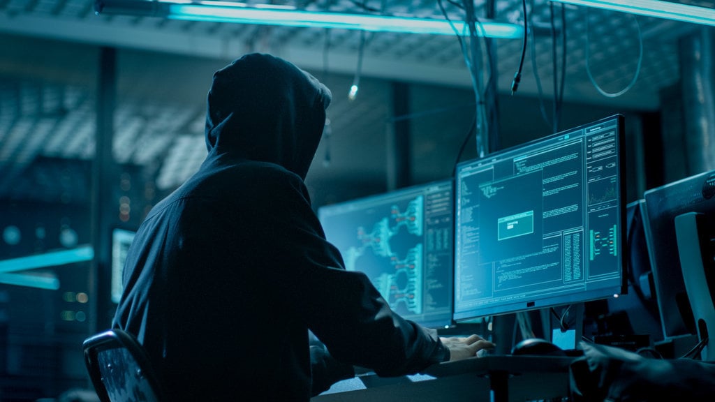 Iustrasi AI dan cybercrime