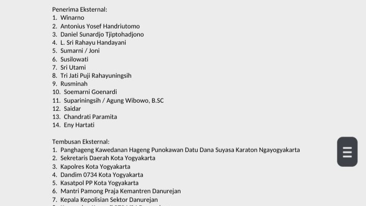 Surat Peringatan Warga Tegal Lempuyangan