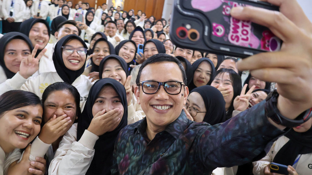 Pelepasan pekerja migran Indonesia ke Jepang