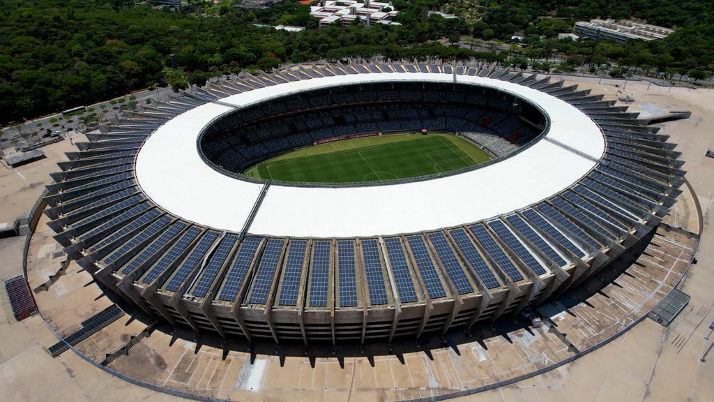 Stadion Mineirao, Brazil. FOTO/iStockphoto Stadion Mineirao Brazil