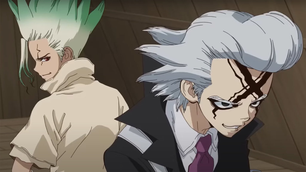 Anime Dr Stone S4. youtube/Netflix Anime Dr Stone S4