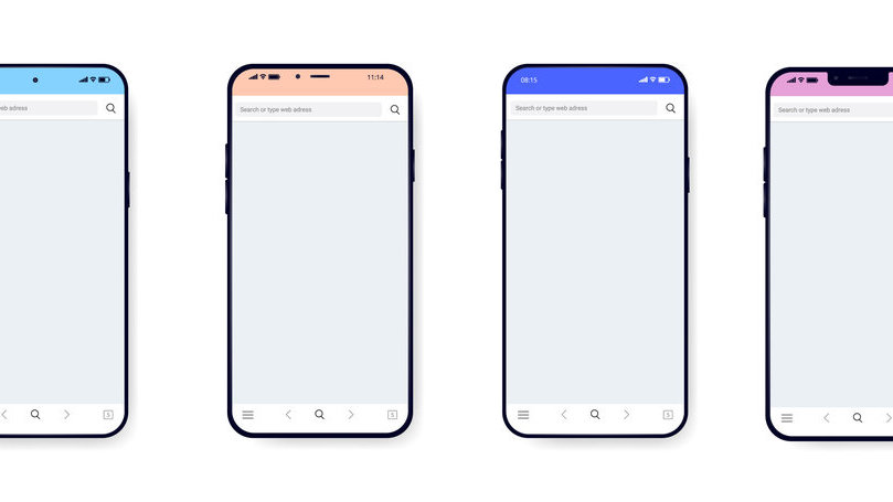 Ilustrasi smartphone 
