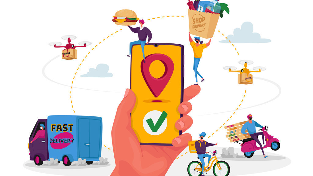 Ilustrasi smartphone 