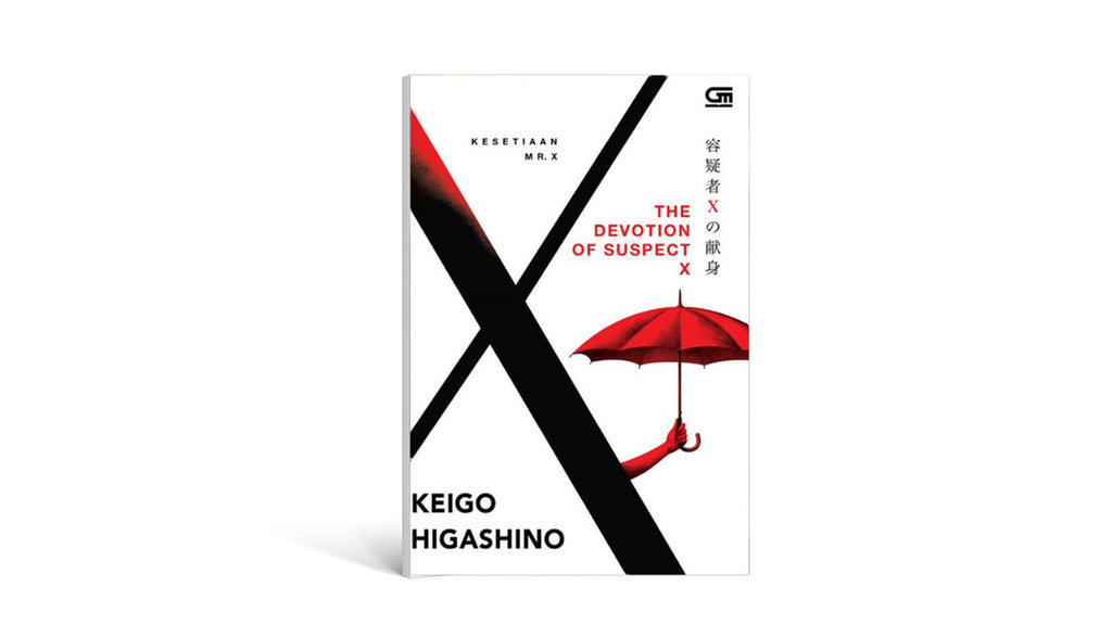 The Devotion of Suspect X oleh Keigo Higashino. FOTO/Istimewa The Devotion of Suspect X