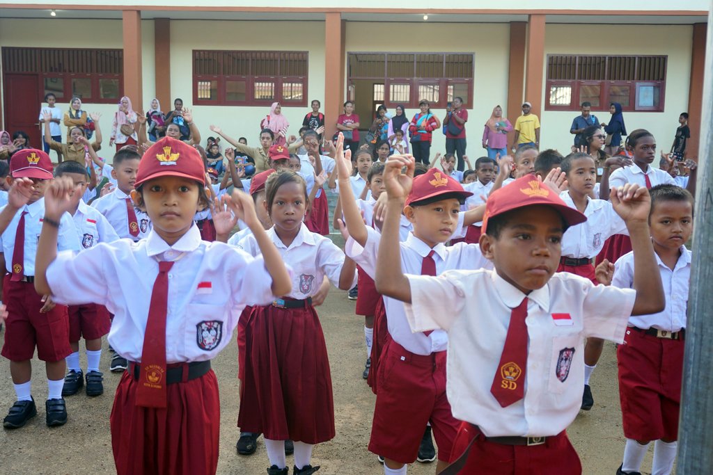 Masa Pengenalan Lingkungan Sekolah di Papua Barat Daya