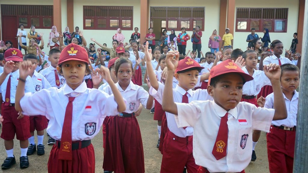 Masa Pengenalan Lingkungan Sekolah di Papua Barat Daya