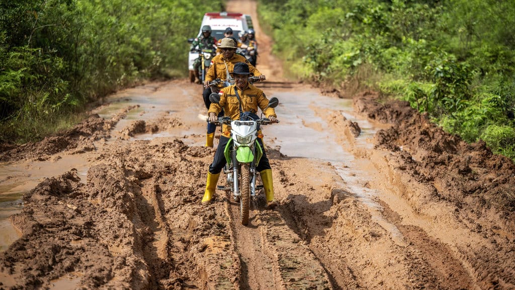 Pengawalan Program Cek Kesehatan Gratis di Merauke
