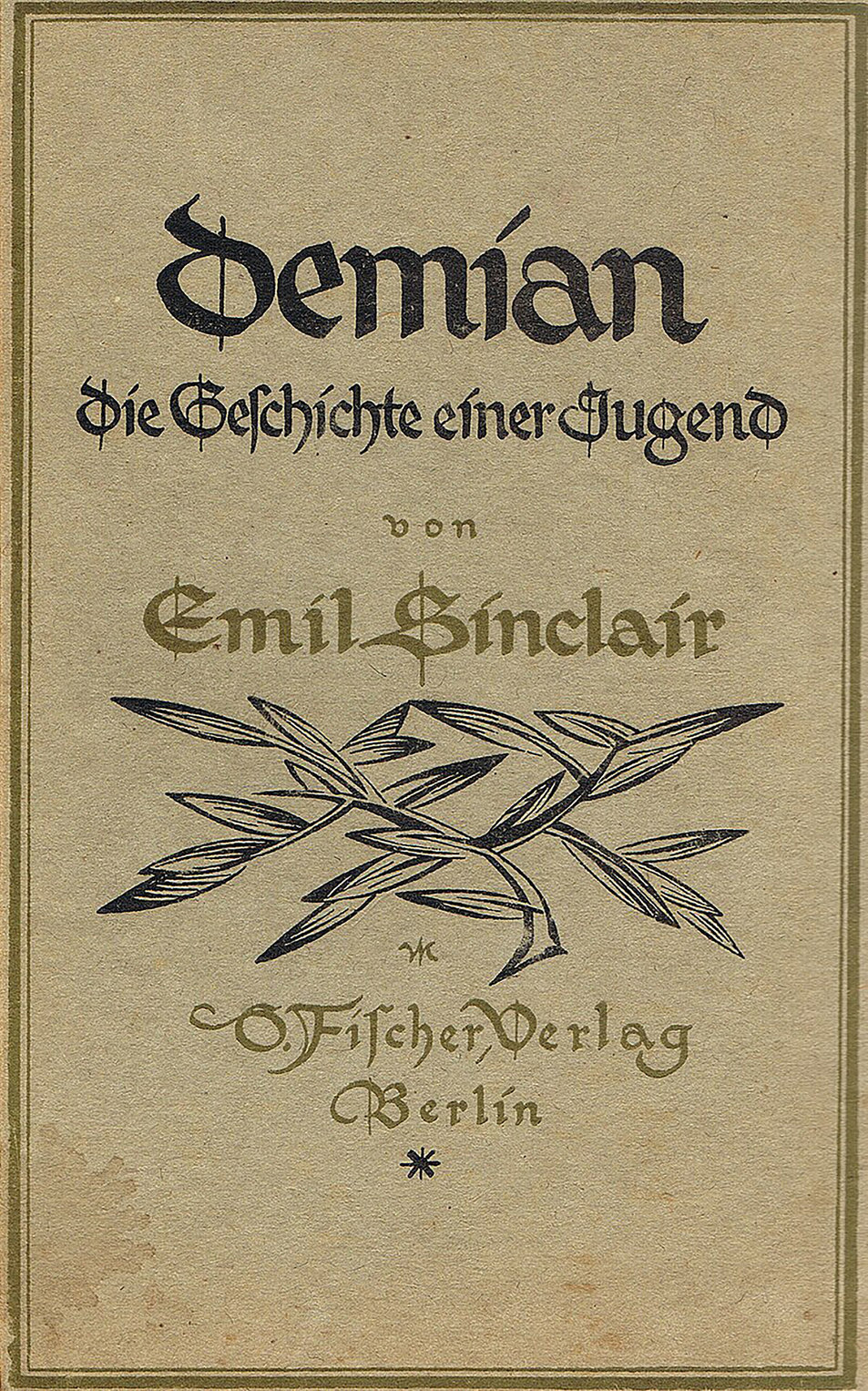 Buku Demian. wikimedia/publik domain/Fischer Verlag Buku Demian