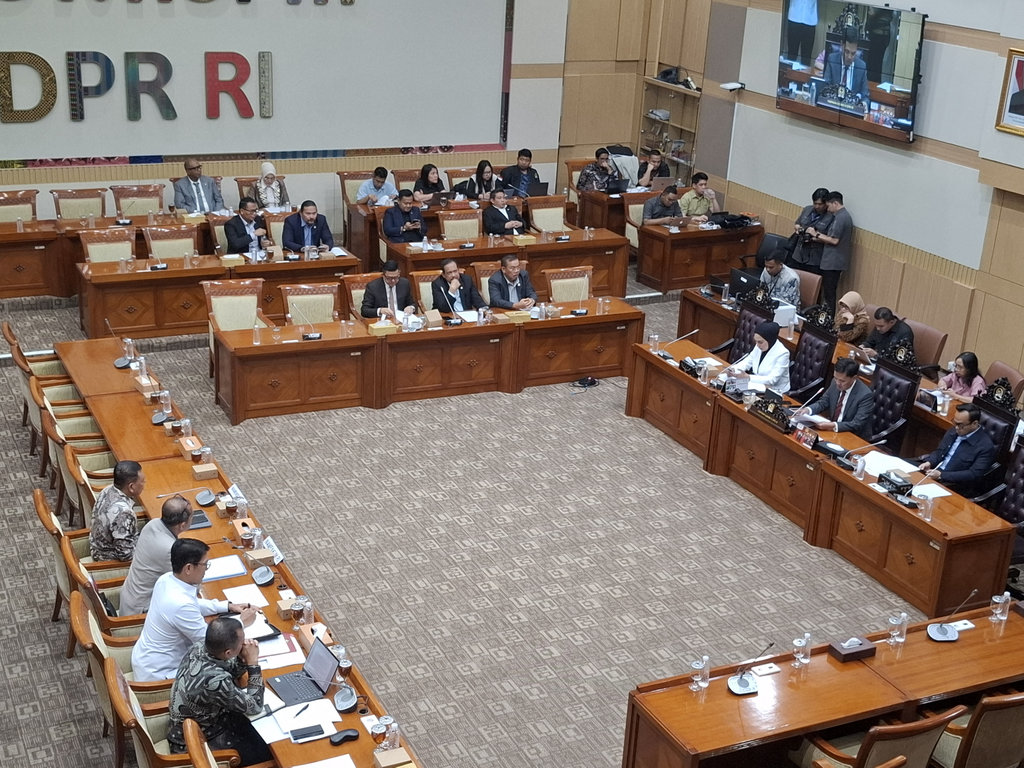 Rapat Kerja pembahasan RUU KUHAP