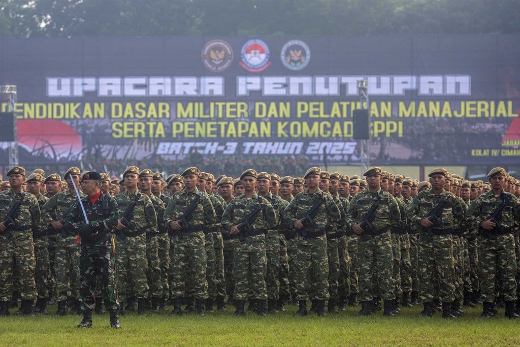 Upacara penetapan Komcad SPPI Batch-3 Tahun 2025