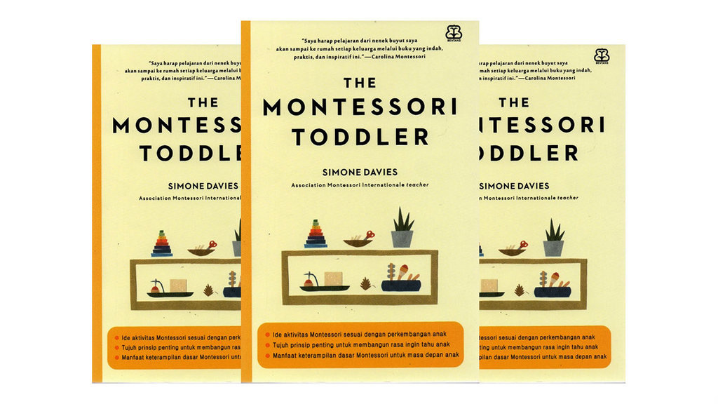 Buku Parenting The Montessori Toddler. FOTO/Istimewa Buku Parenting The Montessori Toddler