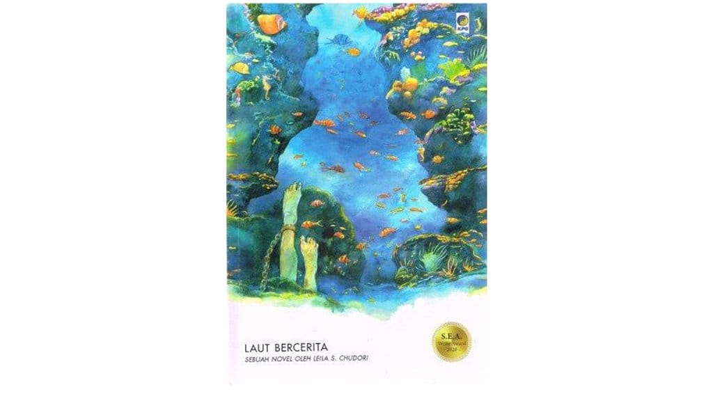 Cover Novel Laut Bercerita